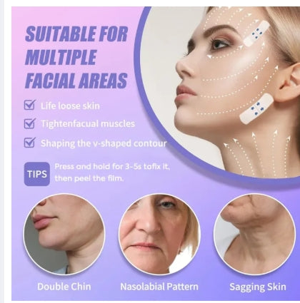 Invisible Face Lifting Tapes- Easily Define Your Look