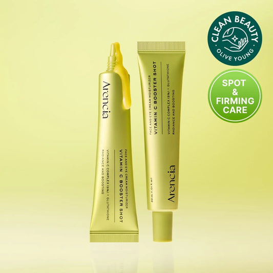 Arencia Vitamin C Booster Shot 30ml | Brightening Facial Serum for Glowing Skin (Free Delivery)