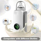 PRODESIRE™ LED DIGITAL DISPLAY RECHARGEABLE MILK WARMER WITH INSULATION COVER