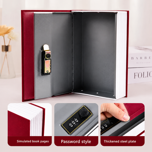 Hidden Book Safe with Combination Lock(Free Delivery)