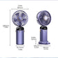 Mini LED Digital Display Rechargeable Fan – Portable Handheld Cooling Fan