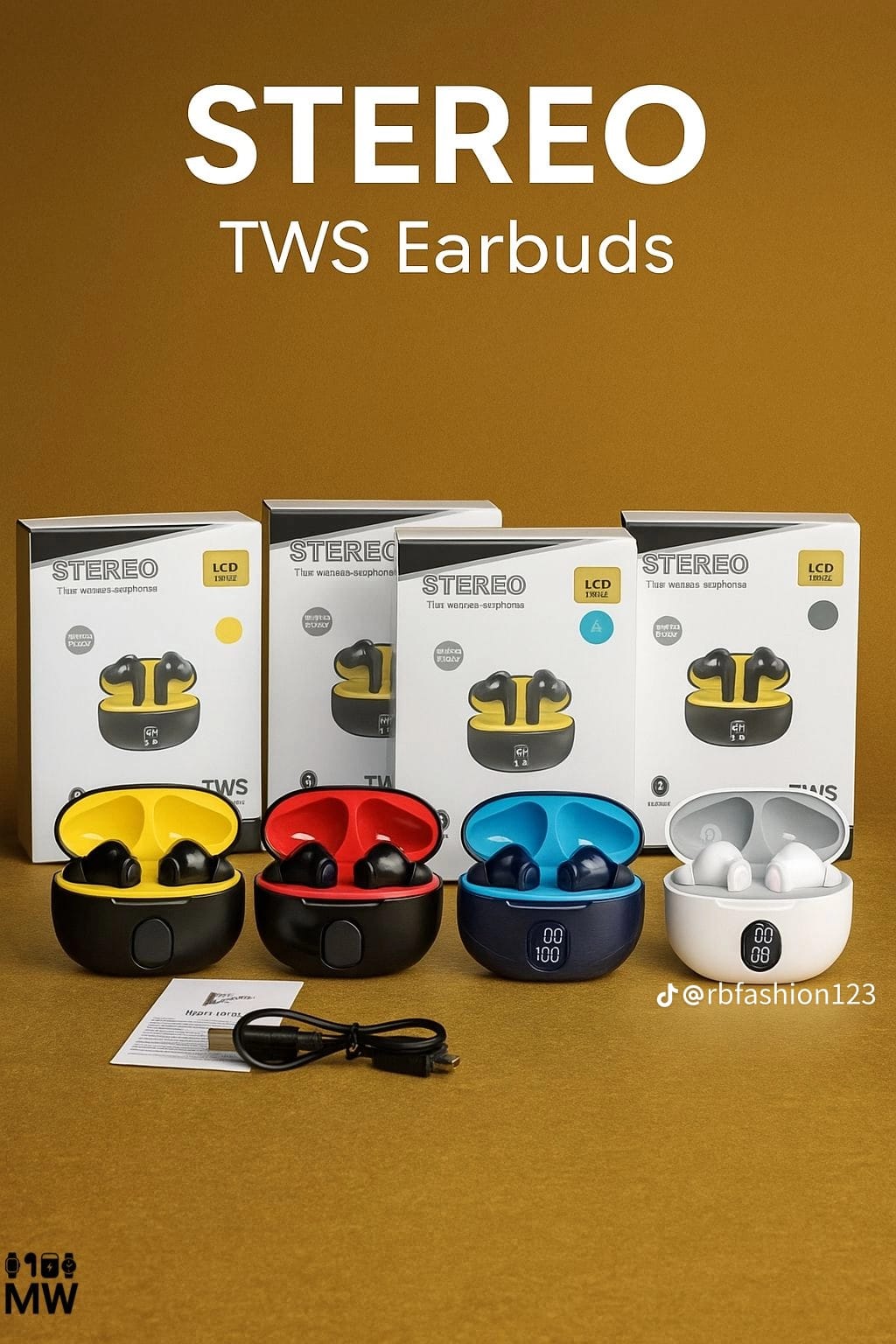 ENC Stereo Wireless Earbuds