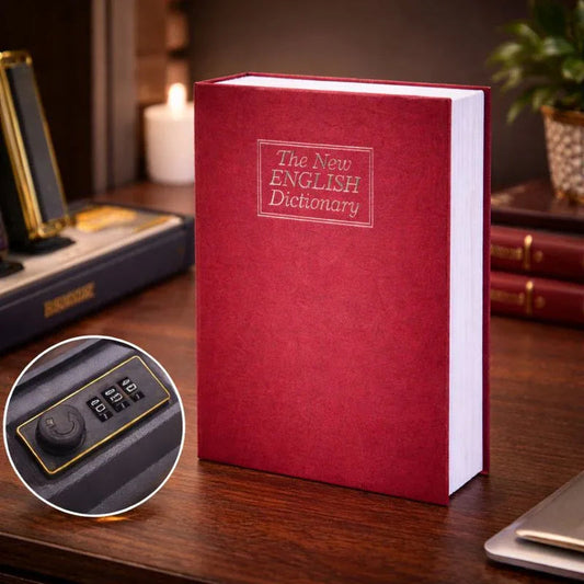 Hidden Book Safe with Combination Lock(Free Delivery)