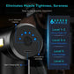 Deep Tissue Massage Gun — 6-Speed Portable Percussion Massager with LED Touch Screen